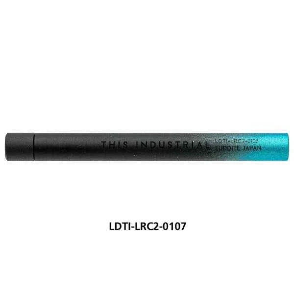 Luddite THIS INDUSTRIAL Pencil Lead Case Aluminum Black Blue