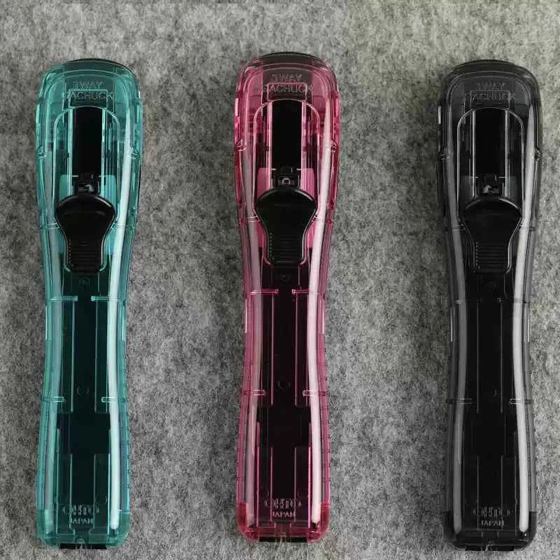 OHTO 3WAY GACHUCK Clip Dispenser with 12pcs Clips