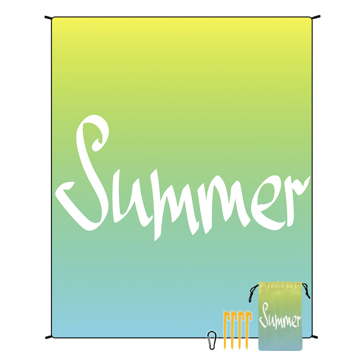 Bohemian Beach Mat & Outdoor Picnic Blanket – Waterproof 220 x 180cm