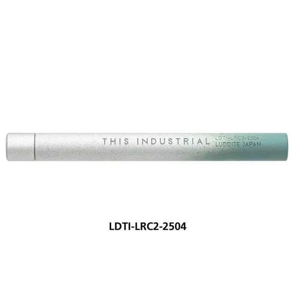 Luddite THIS INDUSTRIAL Pencil Lead Case Aluminum White Grey