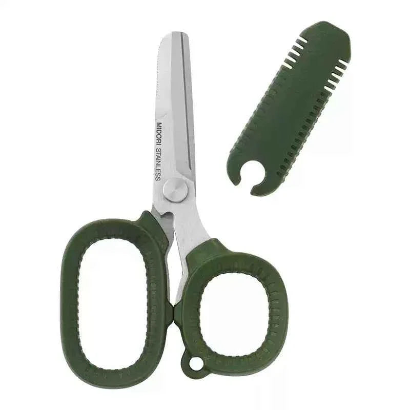 Midori Portable Multi Scissors Black