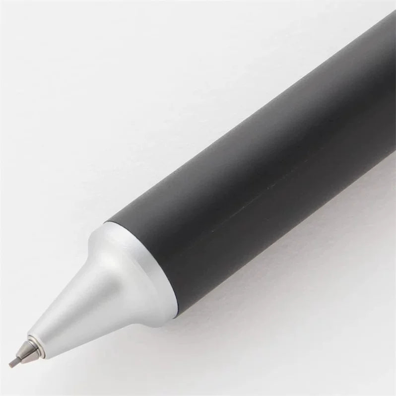 MUJI ABS Resin Mechanical Pencil 0.5 mm with Full-Use Lead Design & 40 Refills