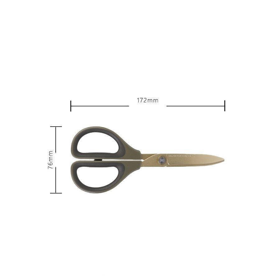 KOKUYO SAXA Titanium-Coated Scissors | Safe, Portable & Multi-Purpose | 172×76mm | WSG-HSPT251