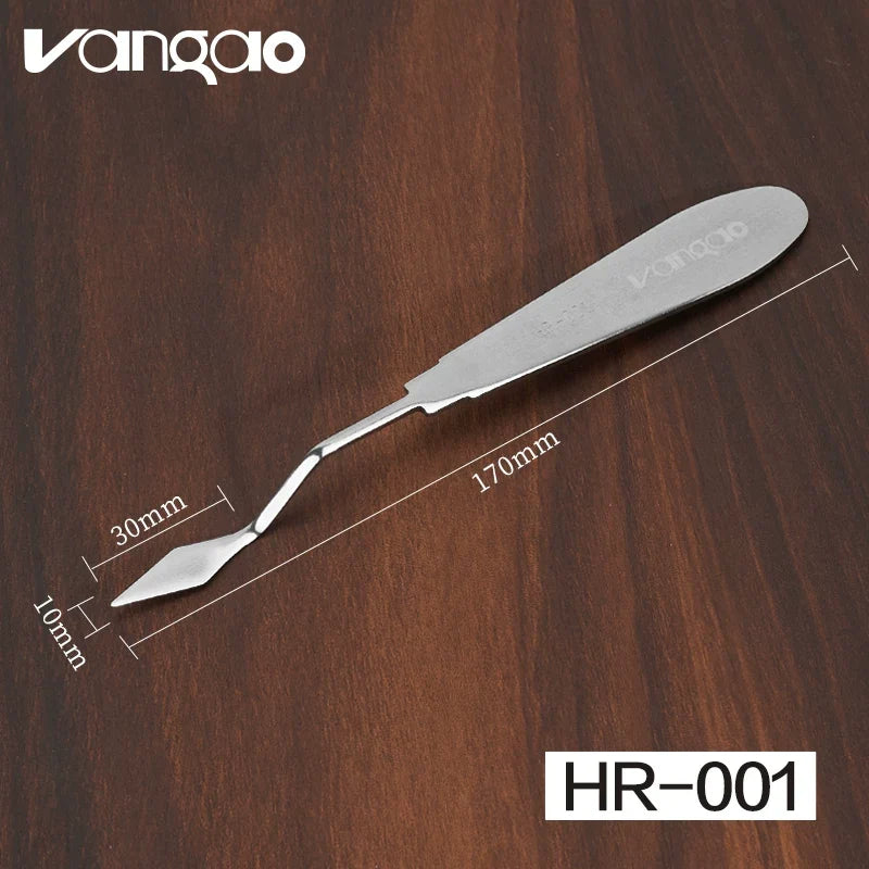 VANGAO Flexible All-Steel Palette Knife | Single Pack 001