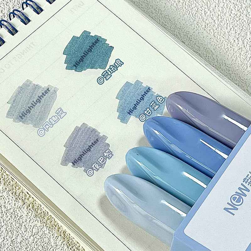 Morandi Color Highlighters 12 Pack Chisel Tip