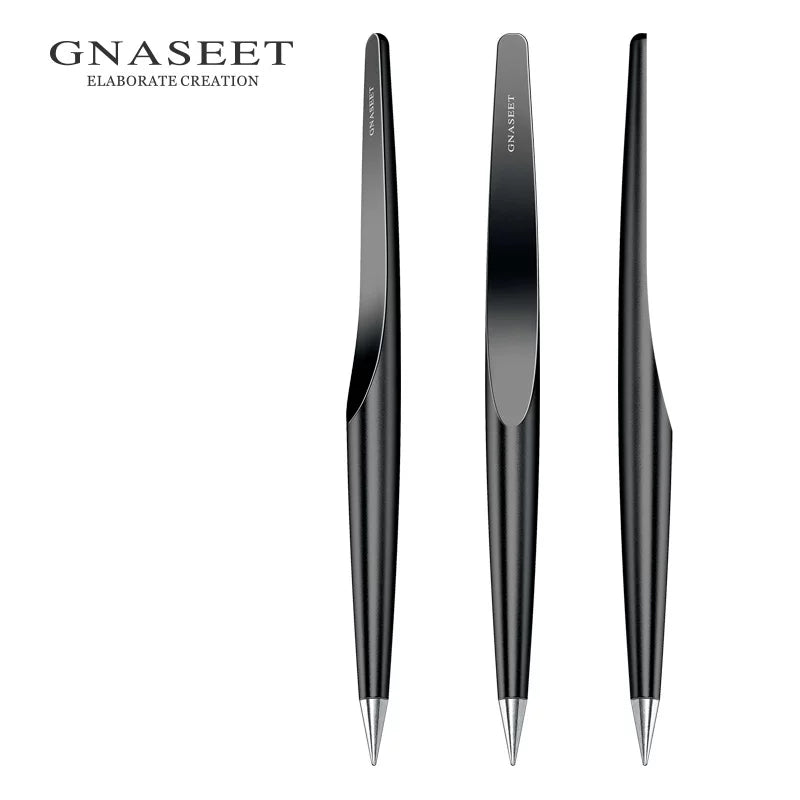 GNASEET Inkless Pen with Egg Stand – Aluminium Alloy Eternal Pen | Premium Desktop Writing Sculpture