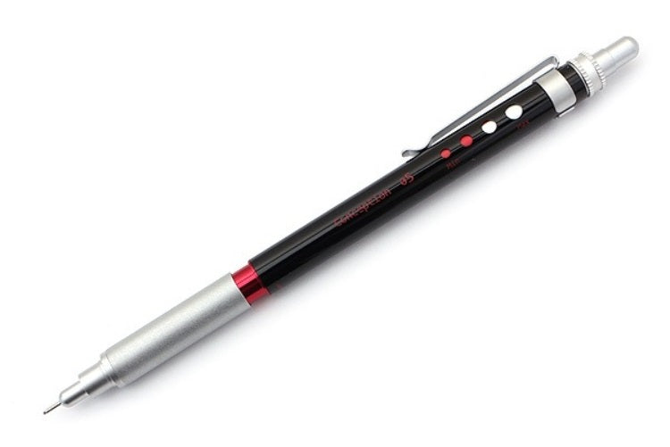 OHTO Conception Mechanical Pencil 0.3mm/0.5mm Black 0.5mm
