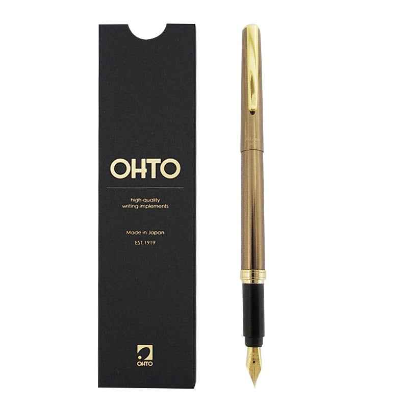 OHTO F-Lapa Fountain Pen - Fine Nib 0.7mm Brown