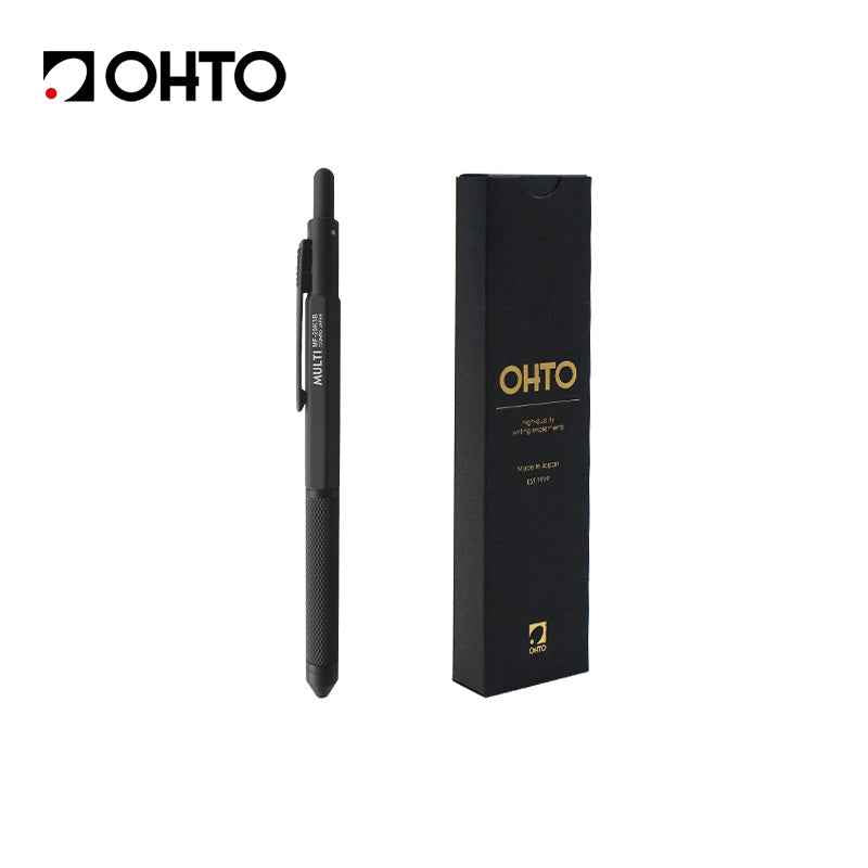 OHTO Multi Function 2 + 1 Pen MF-20K3B All Metal Black