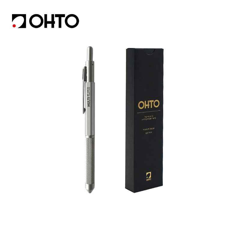 OHTO Multi Function 2 + 1 Pen MF-20K3B All Metal White