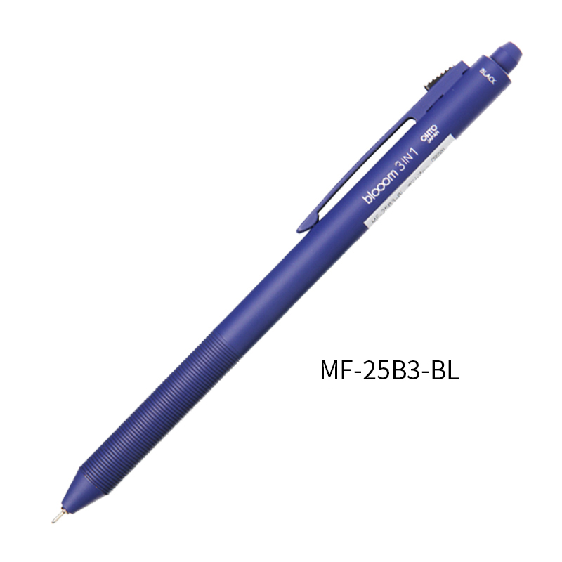 OHTO blooom 3 IN 1 Multifunctional Pen Denim Blue