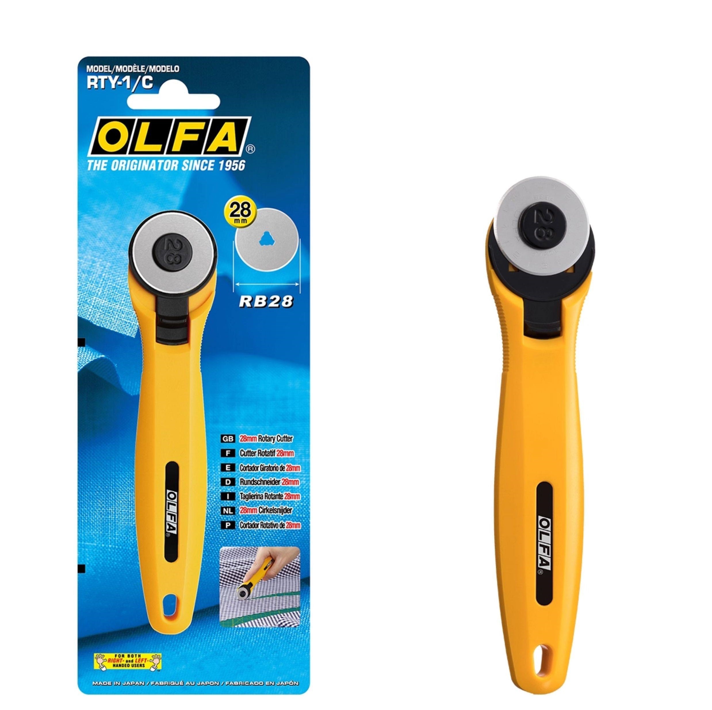 OLFA 28mm RTY-1/C Quick-Change Rotary Cutter
