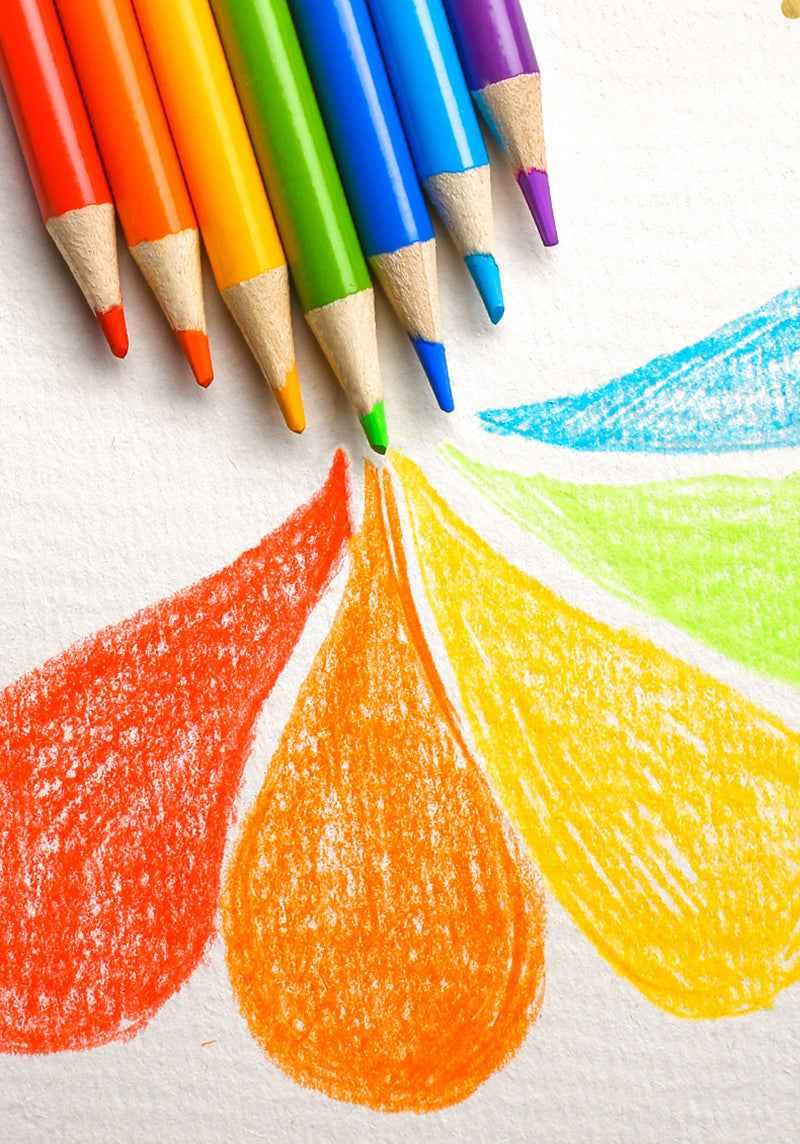 BRUTFUNER 72 Colored Pencils Set Oil Based