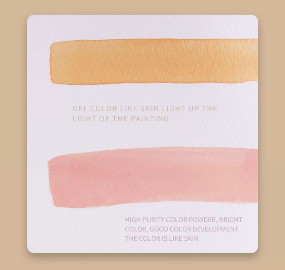 PAUL RUBENS Skin Tone Watercolour Set, 12 Washable Solid Colours
