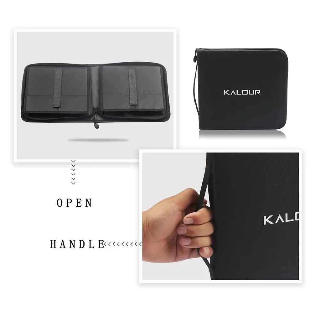 KALOUR 83 Piece Art Drawing Supplies Colored Sketching Pencils Set