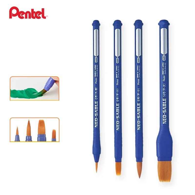 PENTEL NEO SABLE Synthetic Brushes ZBNR NO.6/14