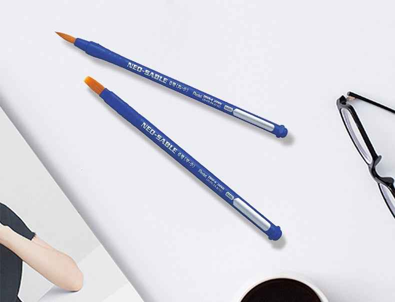 PENTEL NEO SABLE Synthetic Brushes ZBNR NO.6/14