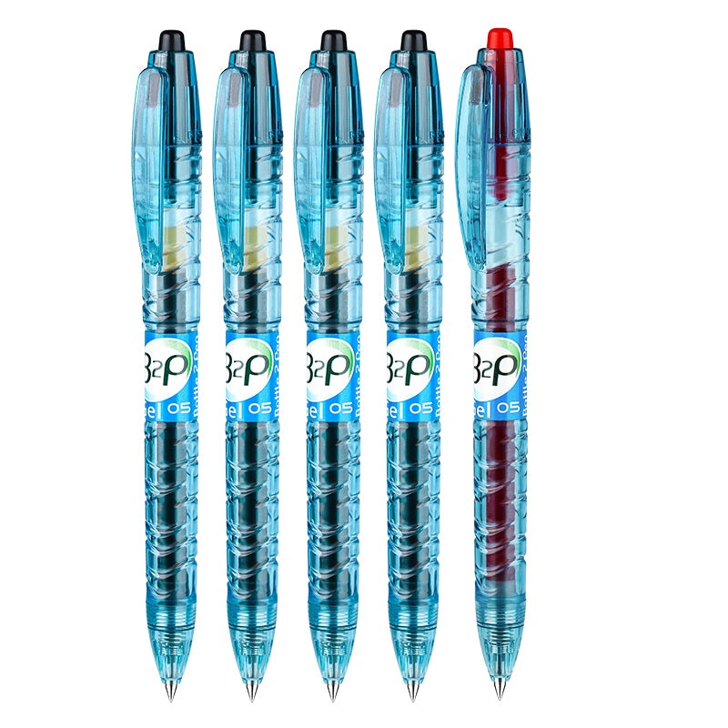 PILOT B2P - Bottle to Pen Retractable Rolling Ball Gel Pen 0.5mm 5 Black