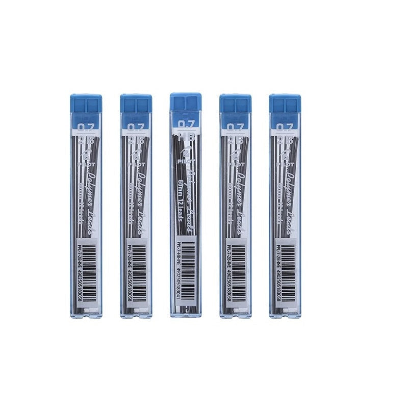 PILOT Begreen Pencil Refills,HB/2B Leads,0.3/0.5/0.7mm,5 Pack 0.7mm 2B