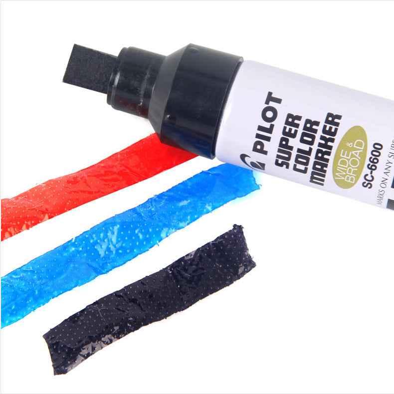 Pilot SC-6600 Jumbo Refillable Permanent Super Color Marker 2 Pack