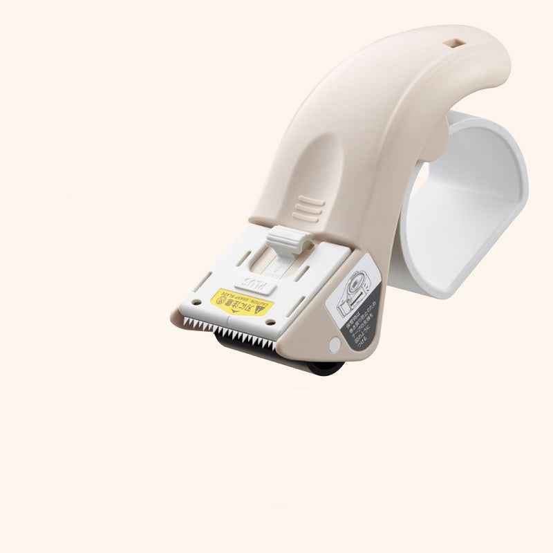 PLUS Grip Cut Hand-held Packaging Tape Dispenser - 2" Beige
