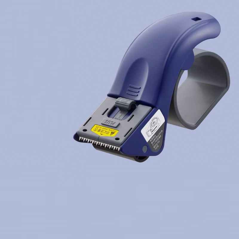 PLUS Grip Cut Hand-held Packaging Tape Dispenser - 2" Blue