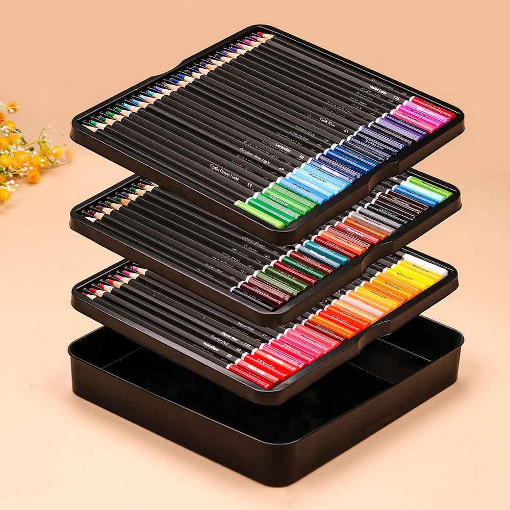 KALOUR 72 Watercolor Pencils Professional Art Drawing Pencil Set