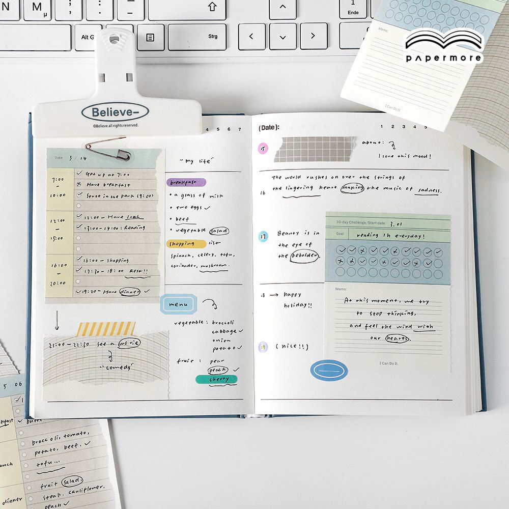 4 Pack 80 Sheets To Do List Notepad Daily Planner Tear off Checklist
