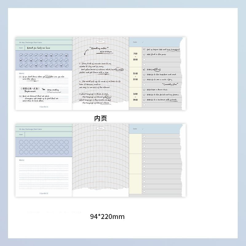 4 Pack 80 Sheets To Do List Notepad Daily Planner Tear off Checklist