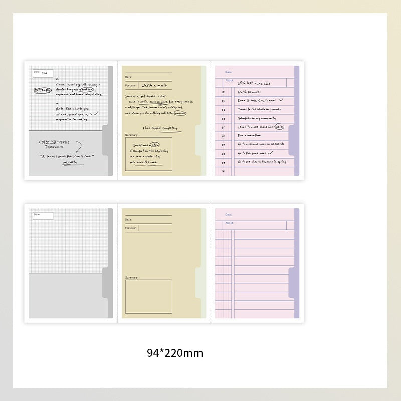 4 Pack 80 Sheets To Do List Notepad Daily Planner Tear off Checklist
