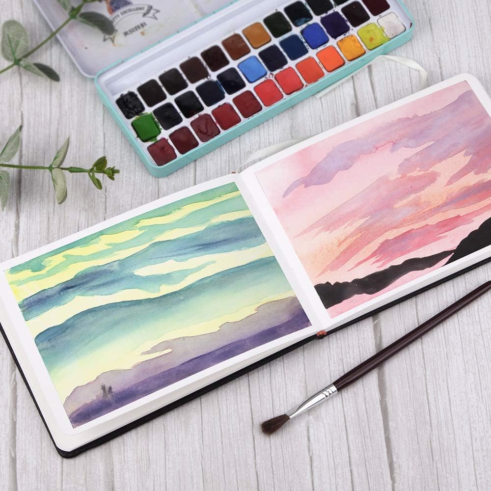 Paul Rubens Watercolor Journal 140lb Hot Pressed,20 Sheets