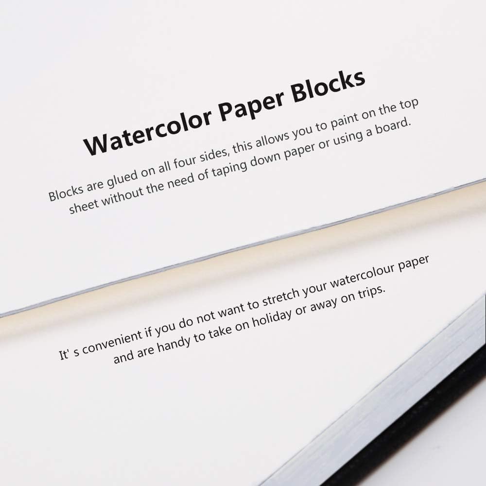 Paul Rubens Watercolor Paper Block 32K Hot Press 20 Sheets