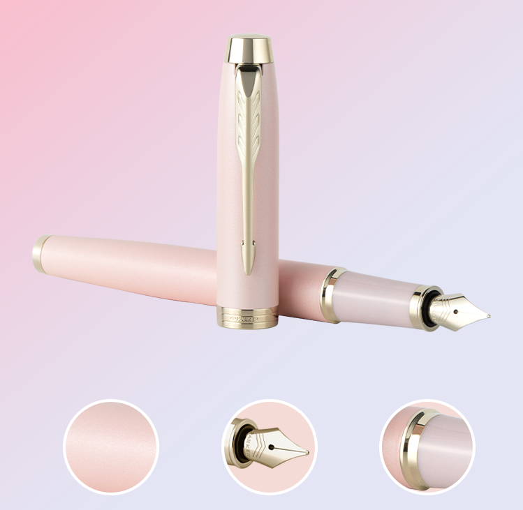 Luxury Parker IM Fountain Pen Gift Set for Women