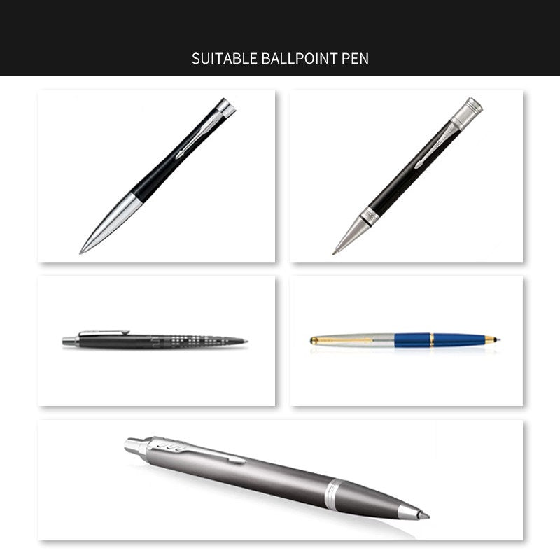 Parker Quink Gel Pen Refill - Fine Point 0.55mm - Black