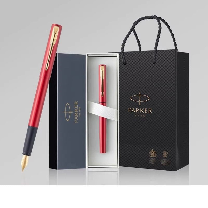 Parker Vector XL Fountain Pen - Fine Point - Classic Red