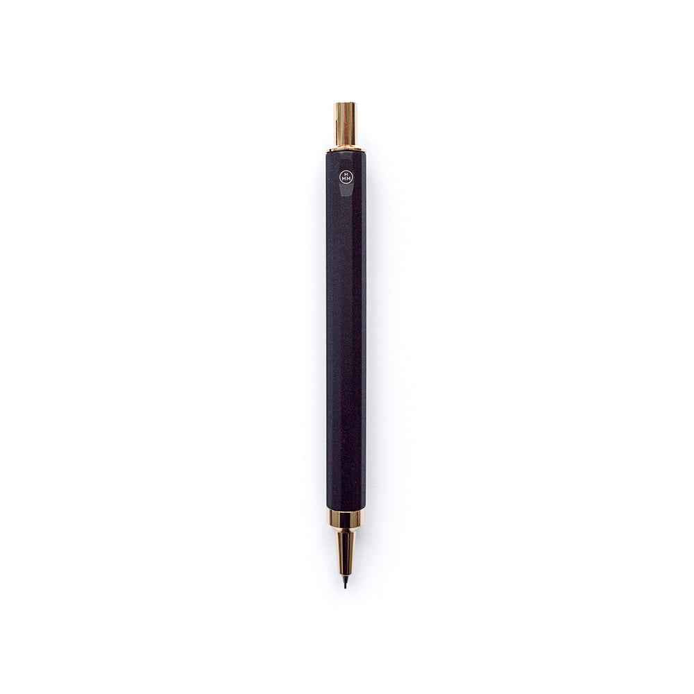HMM Mechanical Pencil All Metal for Writing Sketching 0.7mm Gold