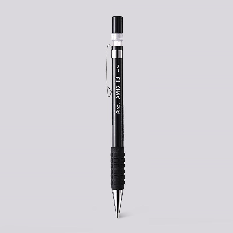 Pentel Amain Mechanical Pencil - 1.3 mm -AM13 Black