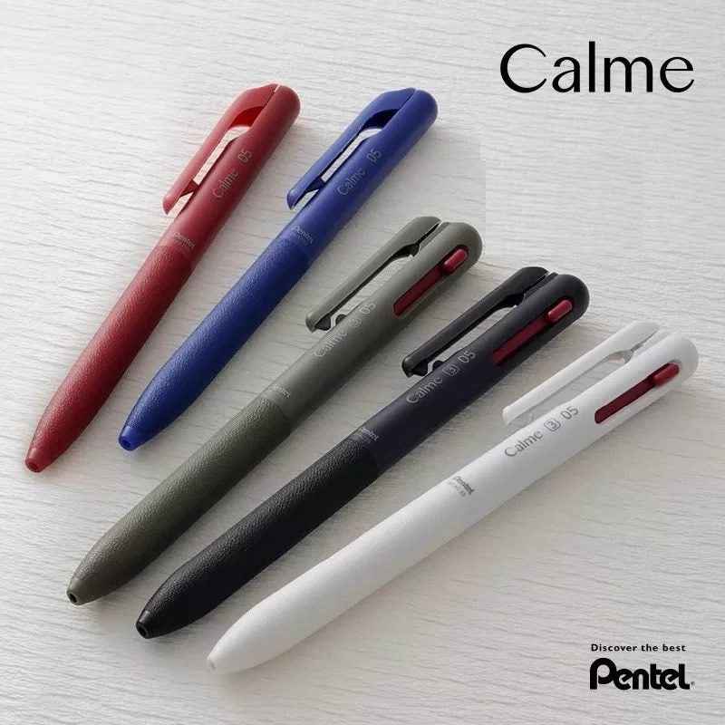 Pentel BXS5 Ballpoint Multi Pen Refill 0.5mm Black/Blue/Red 5 Pack