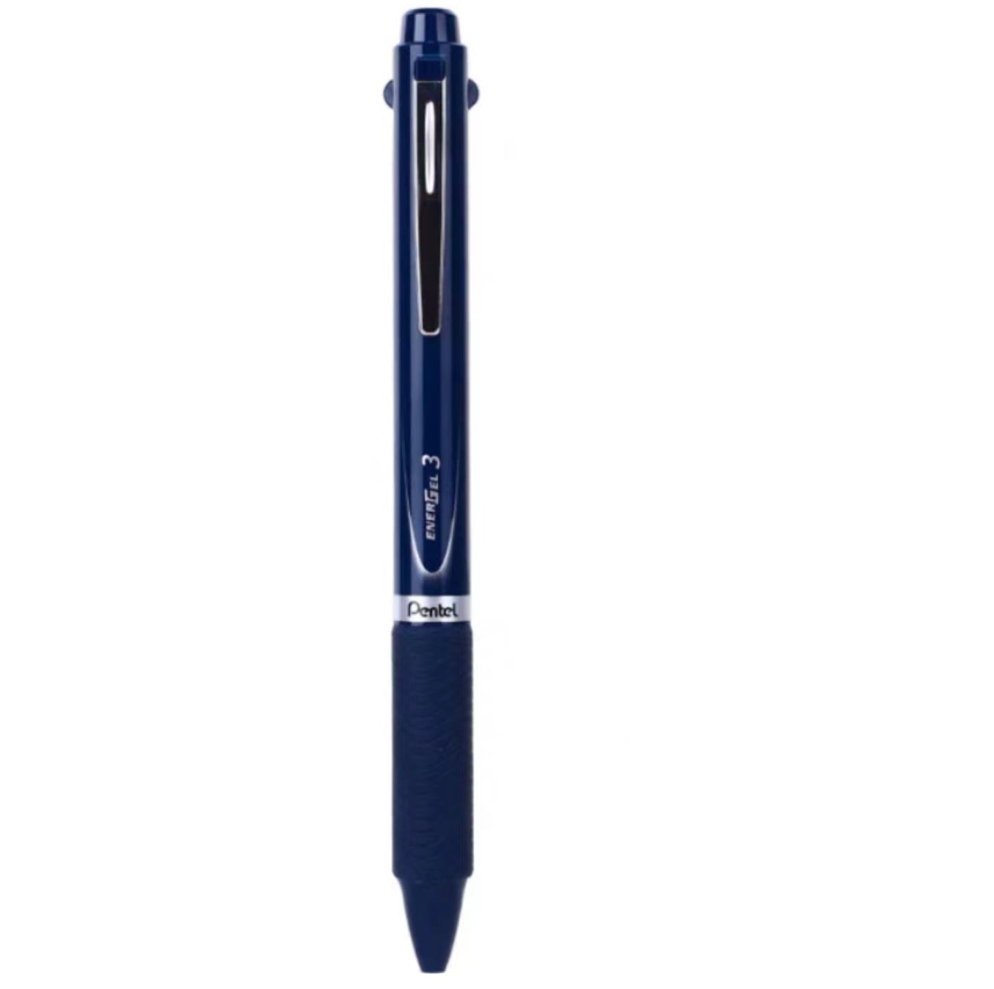 Pentel EnerGel 3 Multi-Function,3-Ink Gel Pen, (0.5mm) Dark Blue