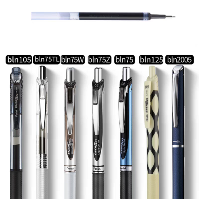 Pentel EnerGel Infree LRN5TL Gel Pen Refill - 0.5 mm - 5 Pack