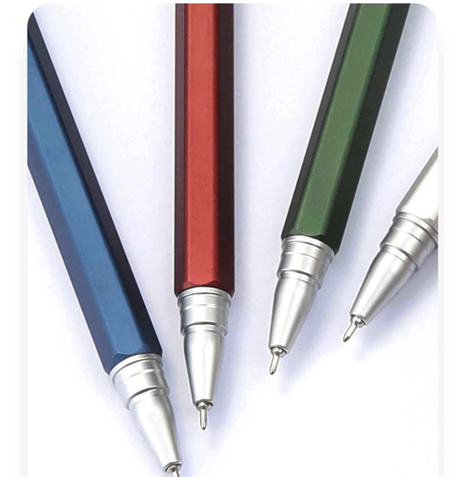 Pentel Energel BLN665 Hexagonal 0.5MM Metal Body Gel Pen