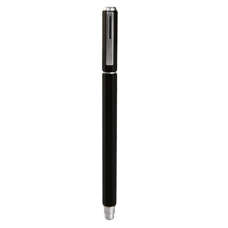 Pentel Energel BLN665 Hexagonal 0.5MM Metal Body Gel Pen Black