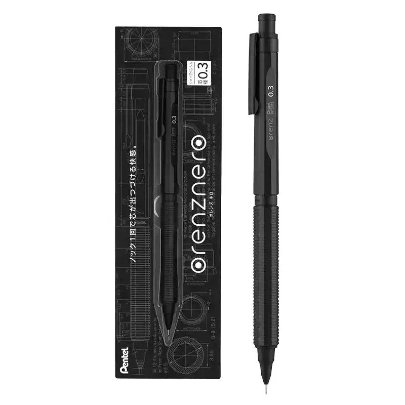 Pentel Orenz Nero Mechanical Pencil Set - 0.2mm/0.3mm/0.5mm 0.3mm