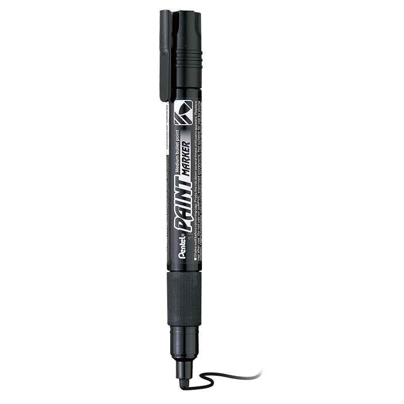 Pentel Permanent Cellulose Paint Marker Pens 4.0mm- MMP20 - Pack of 3