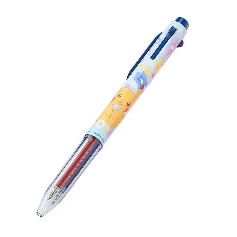 Pentel Pikachu Limited Edition Showa Notebook Multi Pen 3 Color Blue