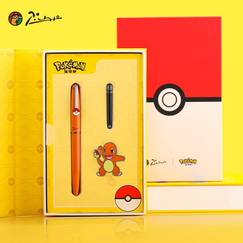 Pimo 937 Pokémon Collector's Fountain Pen Gift Set Charmander