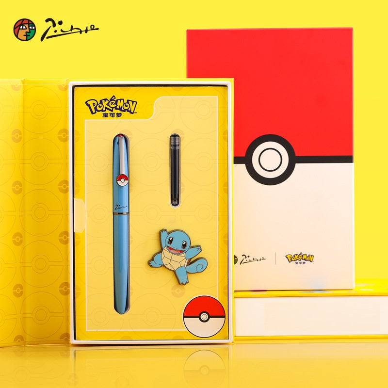 Pimo 937 Pokémon Collector's Fountain Pen Gift Set Squirtle