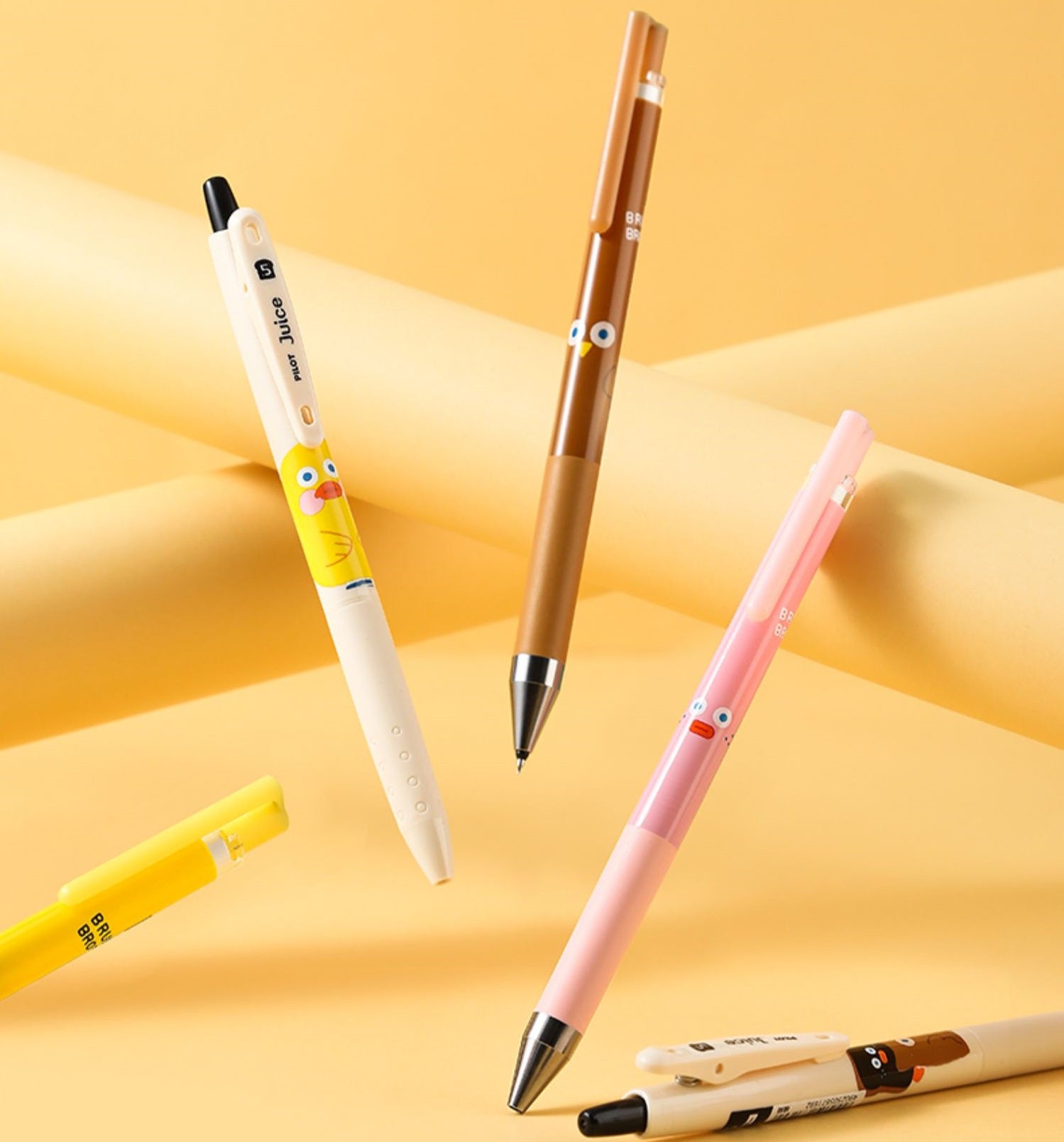 Pilot Gel Ballpoint Pen, Juice Up - Brunch Brother, 0.5mm,5 Pack