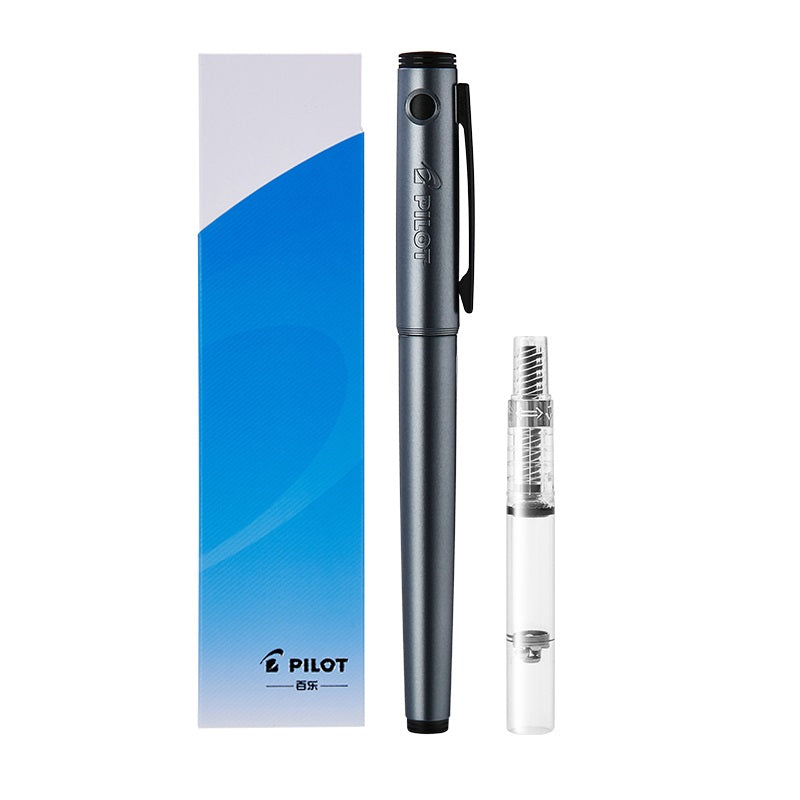 Pilot Explorer Fountain Pen - Gray - Fine Nib