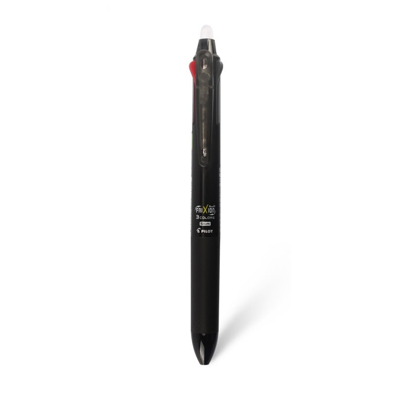 Pilot FriXion Ball Slim 3 Colors Gel Ink Multi Pen - 0.5 mm Black